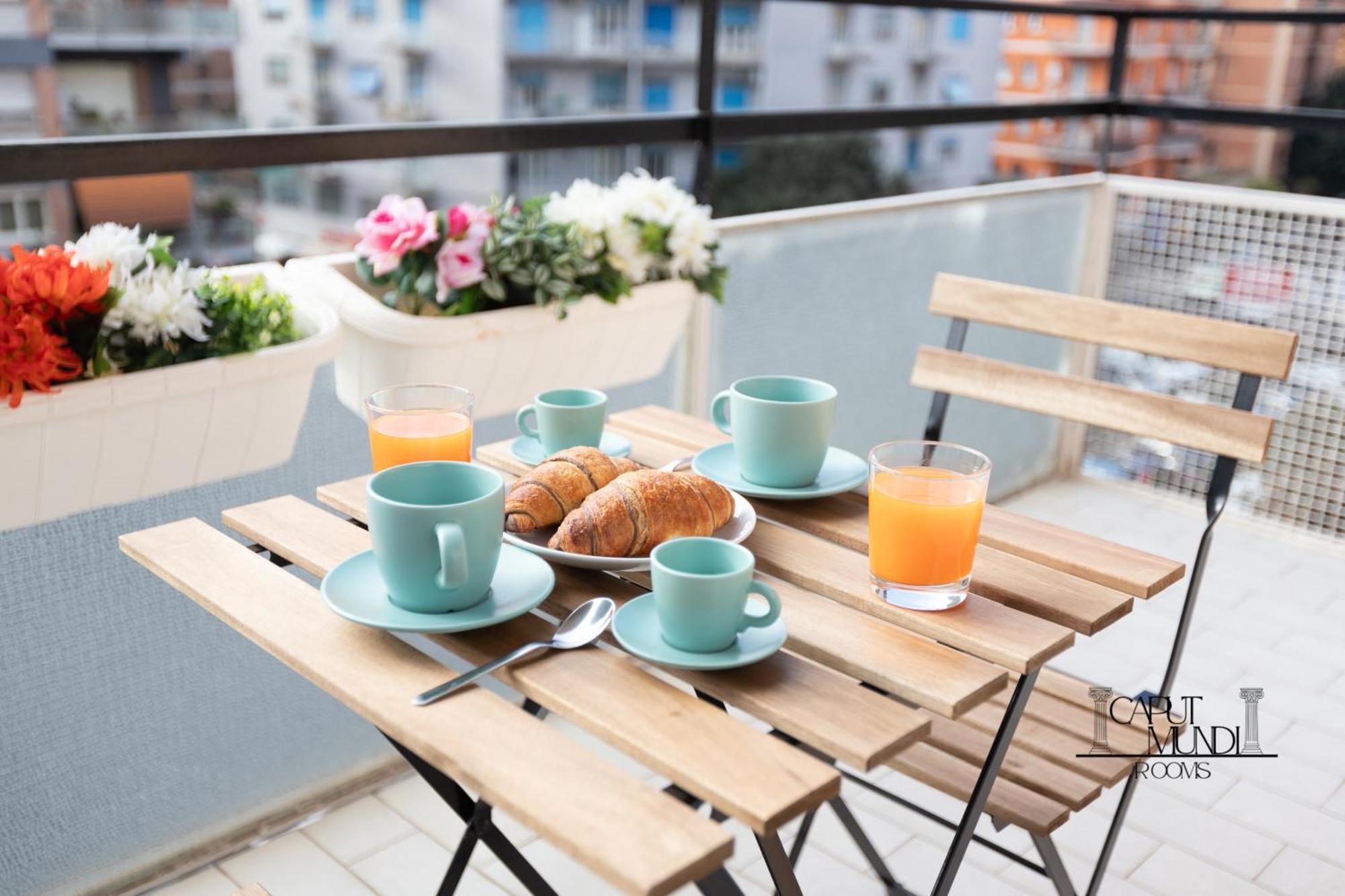 Caput Mundi Rooms - 100Mt To Metro A, Terrace, A-C, 15 Min To Center Rom Exterior foto