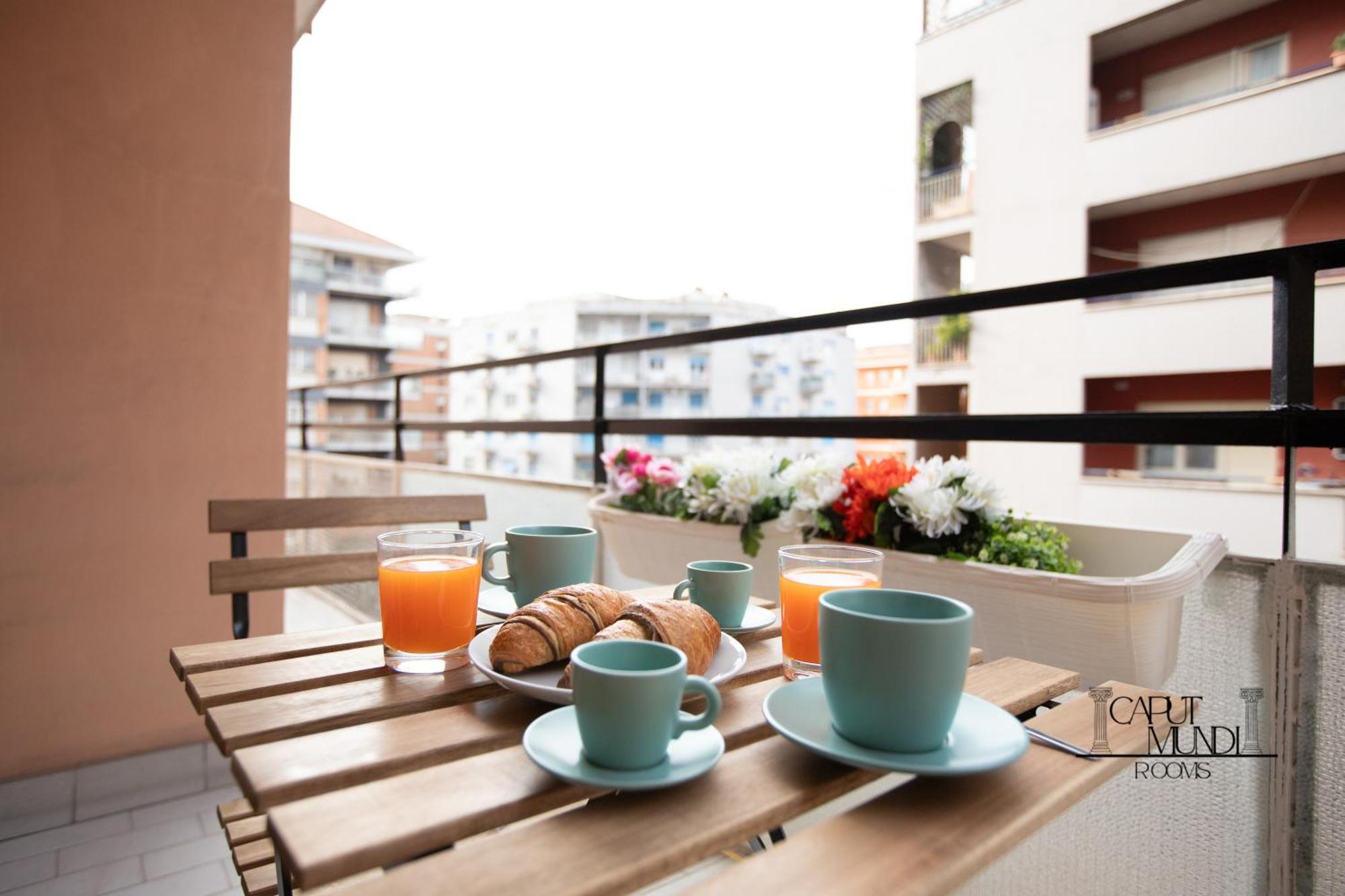 Caput Mundi Rooms - 100Mt To Metro A, Terrace, A-C, 15 Min To Center Rom Exterior foto
