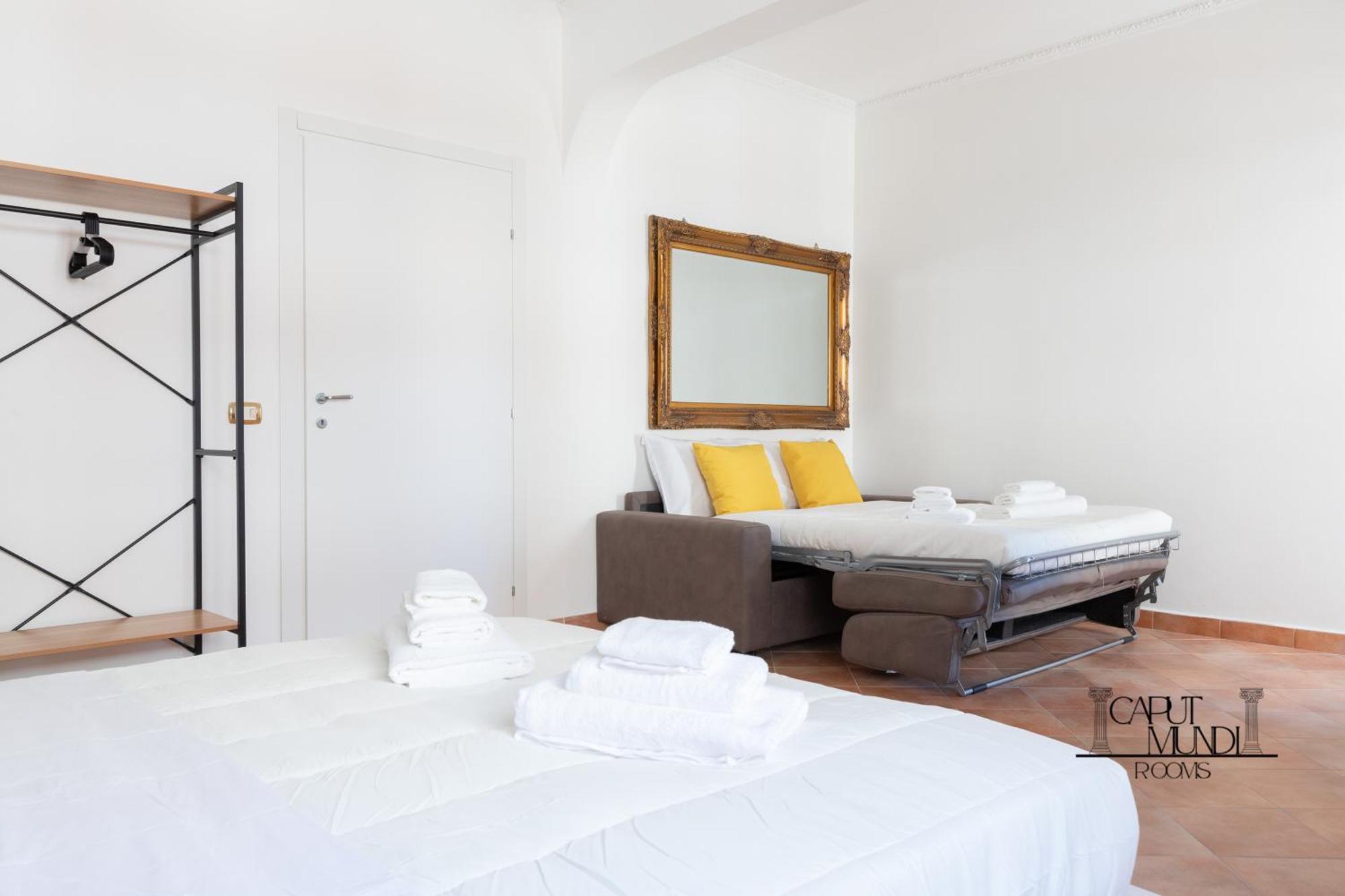 Caput Mundi Rooms - 100Mt To Metro A, Terrace, A-C, 15 Min To Center Rom Exterior foto